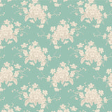 Pre Order Tilda Sunday Brunch 100581-White-Flower-Teal