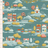 Pre-order Tilda Village Life Extra Village Teal 110180