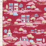 Pre-order Tilda Village Life Extra Village Burgandy 110186