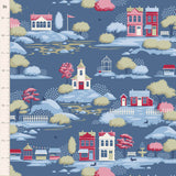 Pre-order Tilda Village Life Extra Village Blue 110187