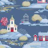 Pre-order Tilda Village Life Extra Village Blue 110187