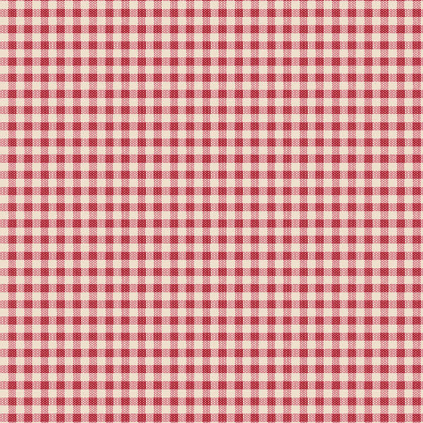 Tilda Creating Memories - Gingham Red