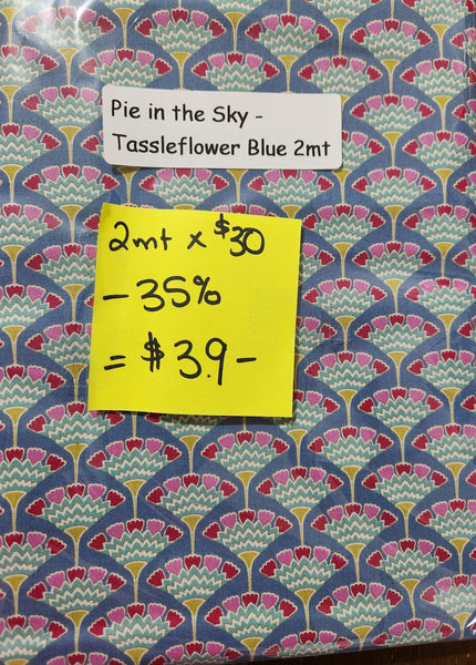 Pie in the Sky Tassleflower Blue x 2mt