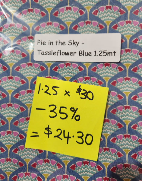 Pie in the Sky Tassleflower Blue 1.25mt