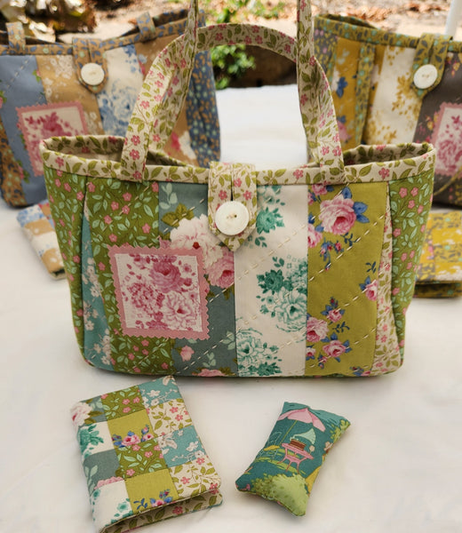 Miss Kitty's Sewing Bag Set