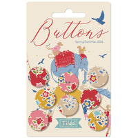 Tilda Jubilee Farm Flower Buttons
