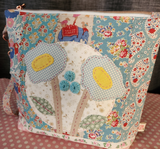 Jude's Flower Pouch Kit in Jubilee fabrics