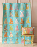 Pre order Tilda Sunday Brunch 'My Sunday Best' Quilt Kit (Teal)