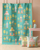 Pre order Tilda Sunday Brunch 'A Walk In the Park' Quilt Kit (Aqua)