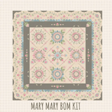 Mary Mary BOM Complete Quilt Kit by Helen Stubbings