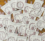 A Pocketful of Joy Stitchery Panel by Natalie Bird