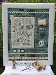 Gail Pan Designs- Vintage Sewing Collage