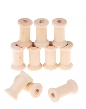 Mini Wooden Cotton Reels/Spools – Kitty Rose Cottage