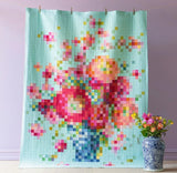 Tilda Flower Vase Embroidery Quilt Kit