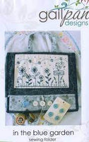 Gail Pan Designs - In the Blue Garden Sewing Folder